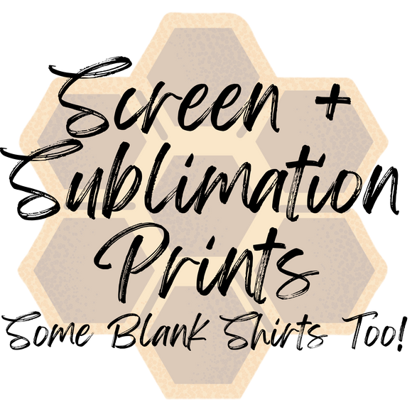 Screen, Sublimation & DTF Prints