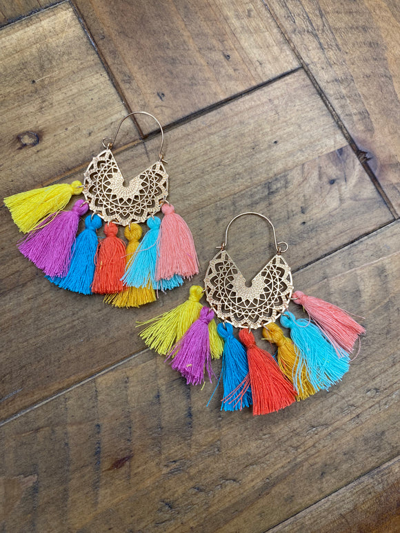Colorful Design Earring