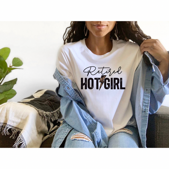 Retired Hot Girl II - Direct to Garment (DTG) - Graphic Tee