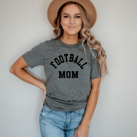 Football Mom - Ink Deposited Graphic Tee