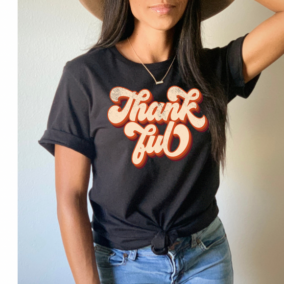 Thankful Fall - Direct to Film (DTF) - Graphic Tee