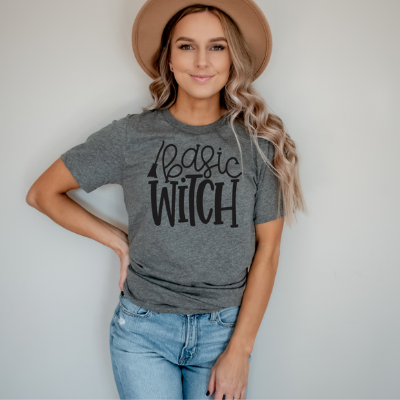 Basic Witch - Ink Deposited Graphic Tee